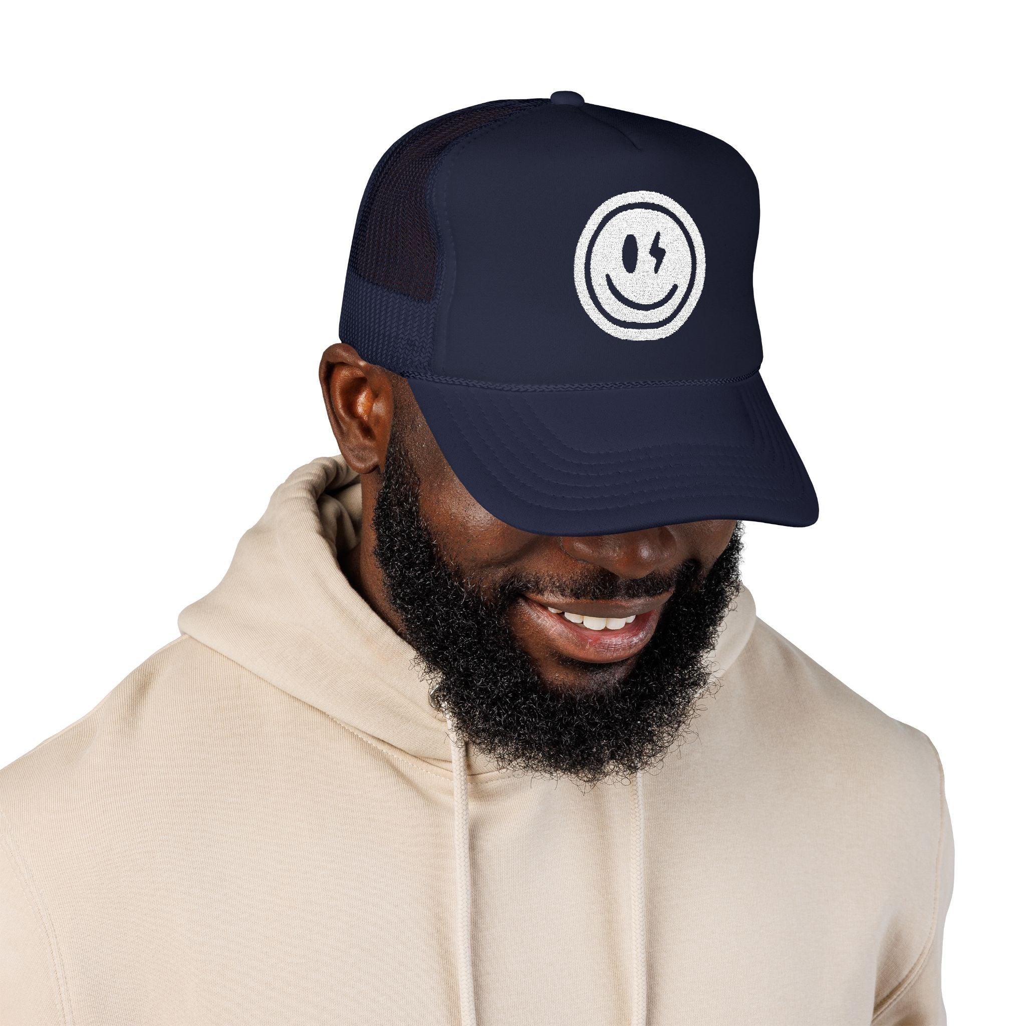 PD SMILEY TRUCKER HAT