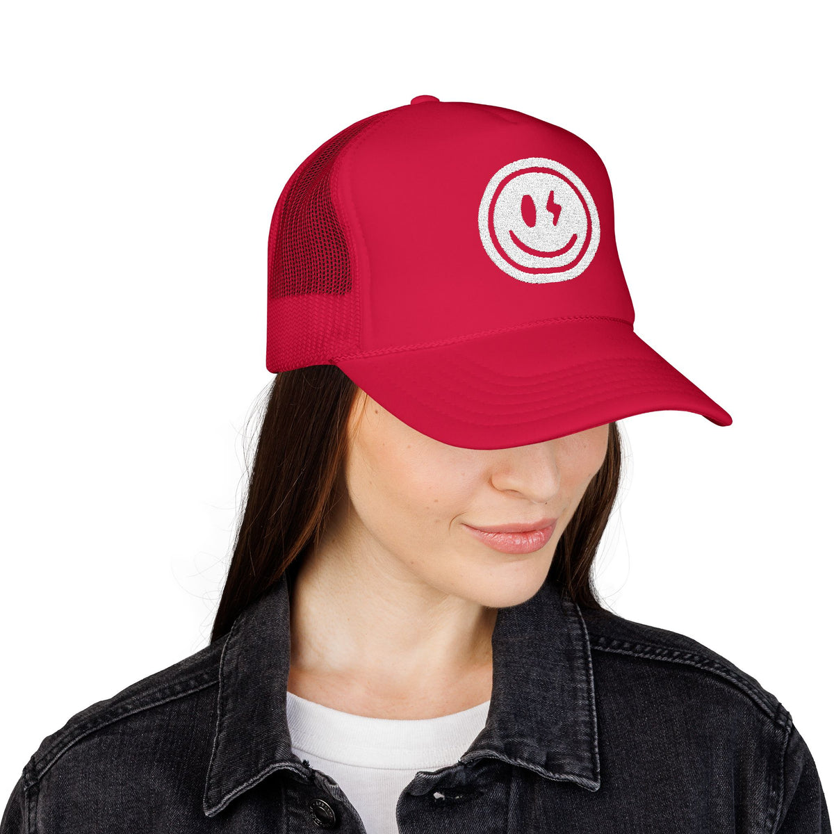 PD SMILEY TRUCKER HAT