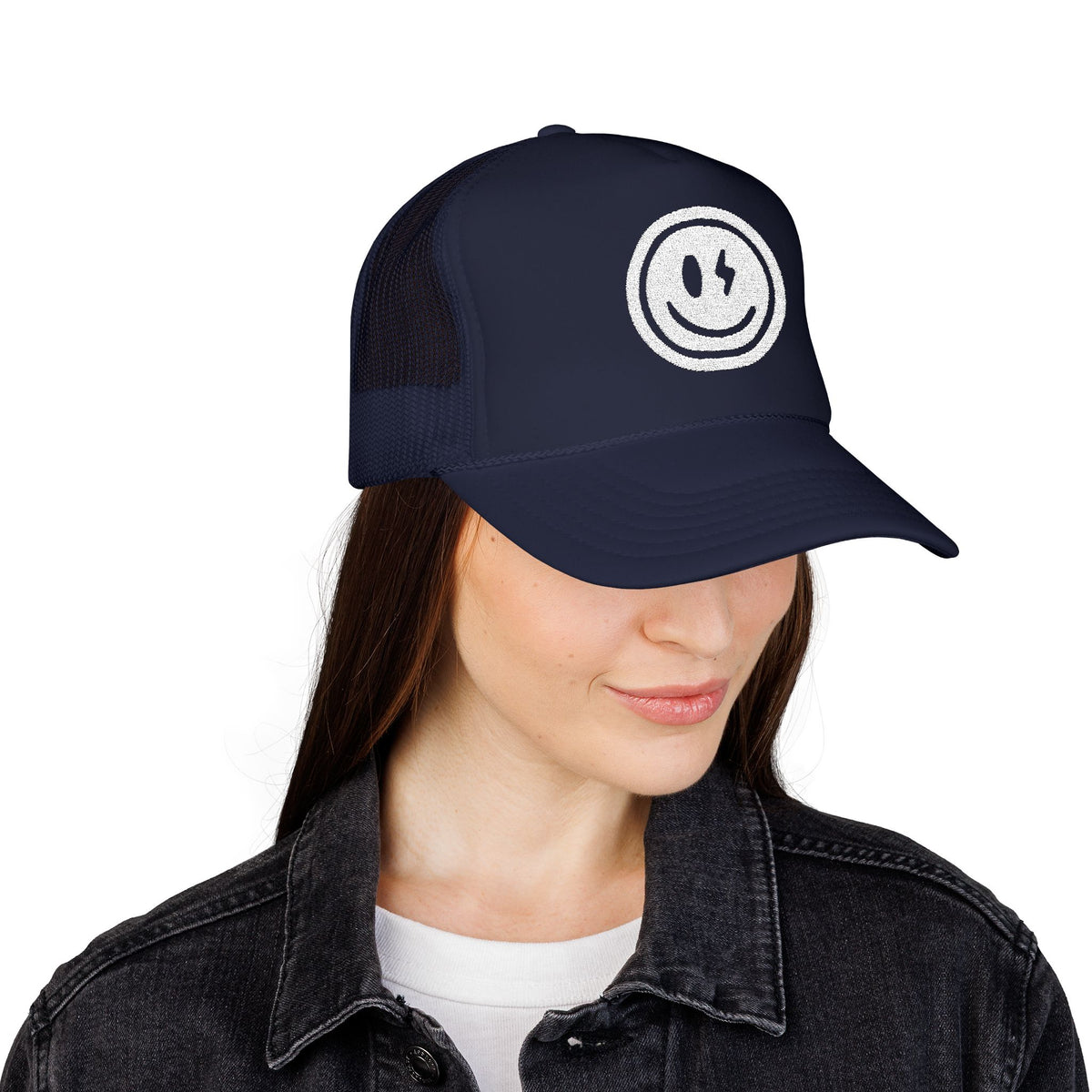 PD SMILEY TRUCKER HAT