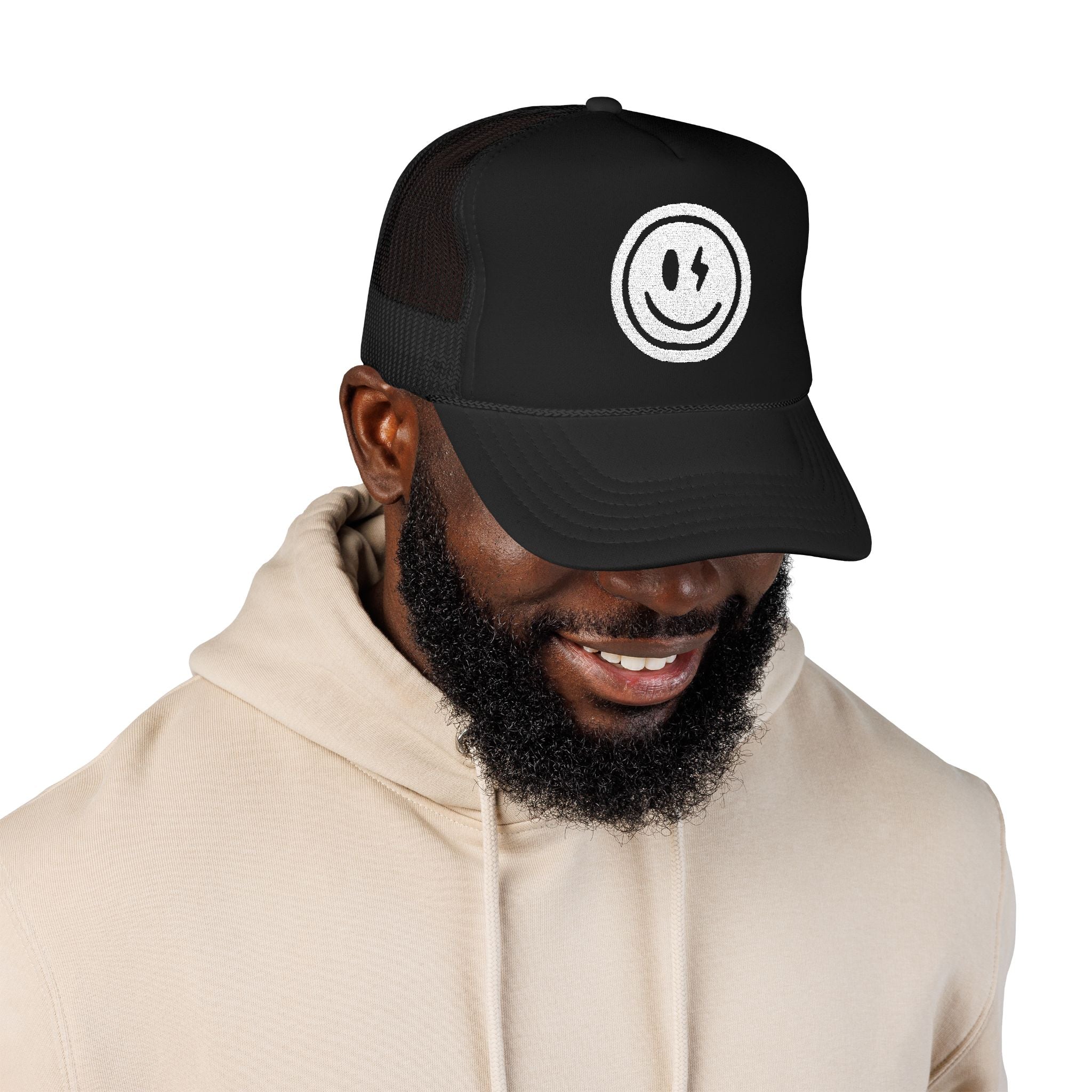 PD SMILEY TRUCKER HAT