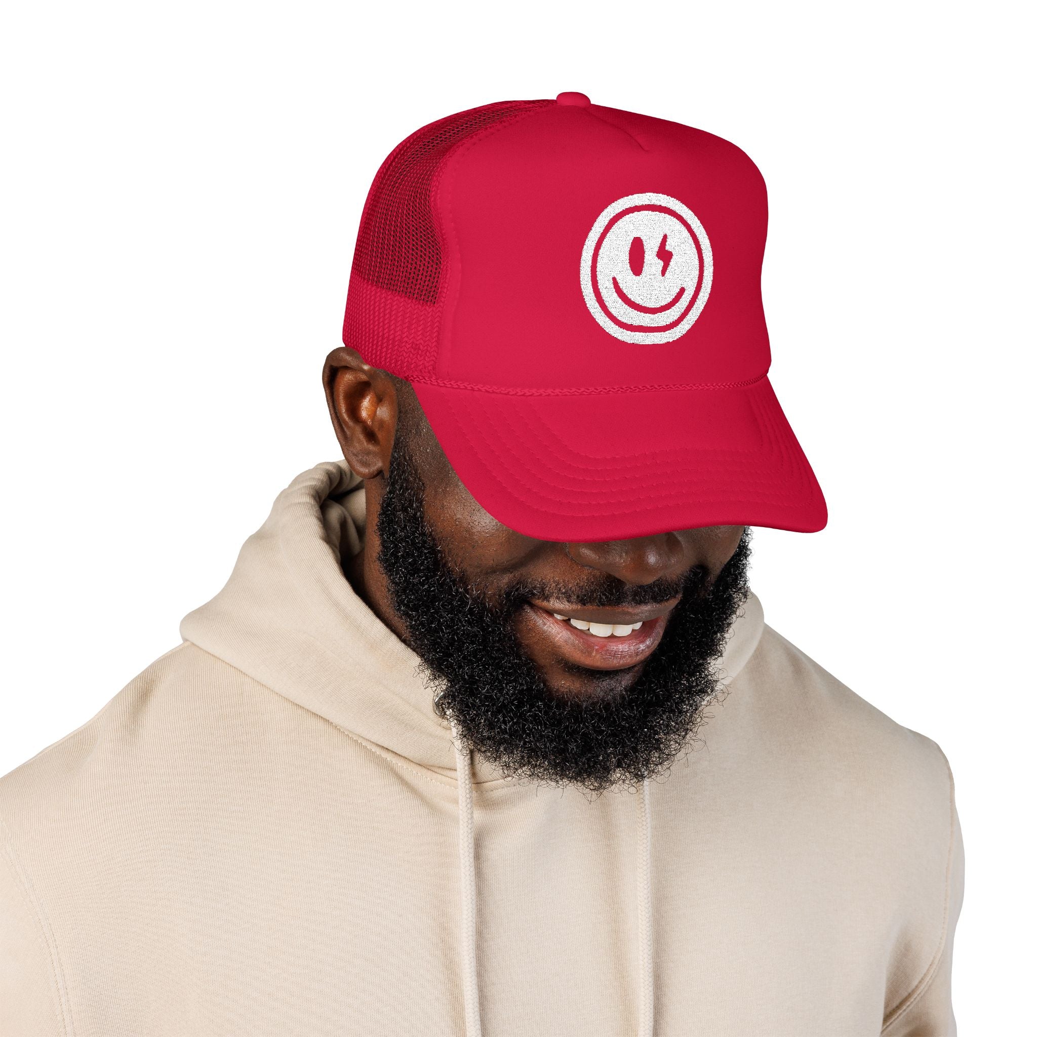 PD SMILEY TRUCKER HAT
